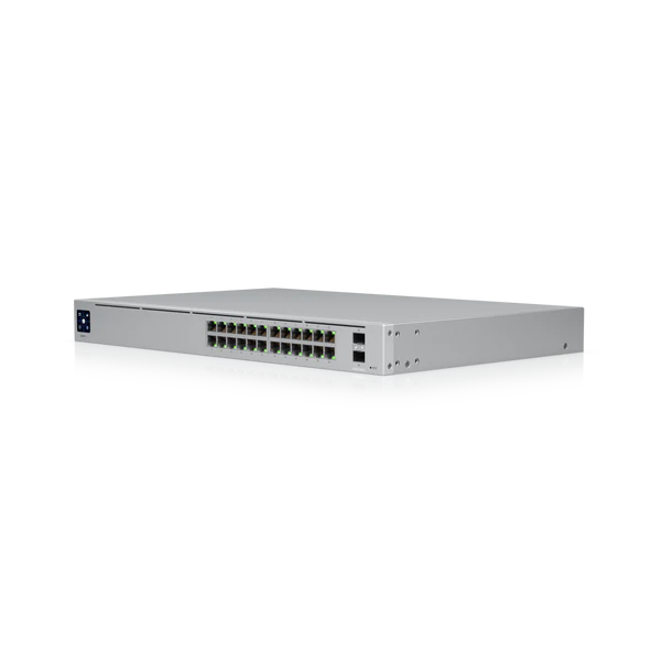 Ubiquiti UniFi Switch USW-PRO-24 Gen2 (non-PoE) / 24x 1Gb koper + 2x 10Gb fiber