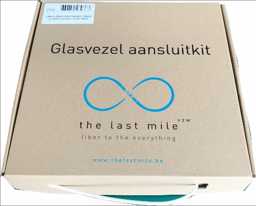 The Last Mile FttH aansluitkit "self-install"